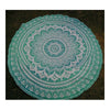 Rond Gland Tricoté Serviette de Plage Lanterne Serviette Mousseline de Soie 6