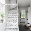 New 3D DIY PVC Waterproof  Stair Decals Wall  Floor Wall sticks  Sticker qs019