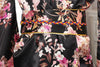 Vintage Rétro de Luxe Japonais Vêtement Kimono Yukata Robe Costume Cosplay Bla