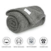 Premium Fluffy Fleece Dog Cat Kitten Pet Blanket Dog Bed  Soft Carpet Mat