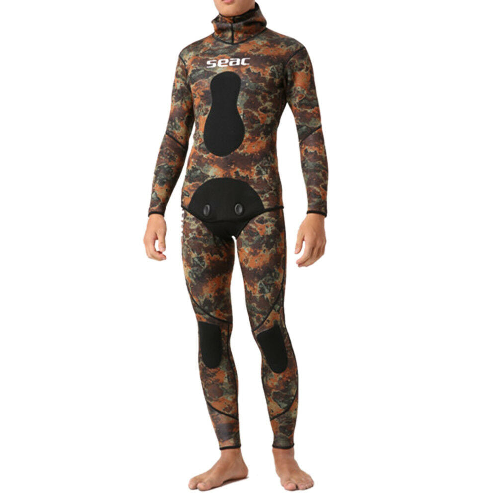 M017 Camouflage 3.5mm One-piece Diving Suit Wetsuit Surfing