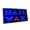 Clou Wax Led Néon Panneau Ouvert Scintillante Bougies Lumières pour Salon 110v