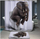 1.8x1.8m Waterproof Shower Curtain Polyester Fabric Bathroom 12 hooks Elephant