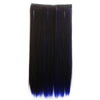 60cm Extension de Cheveux Pièce Dégradé Morceau Long Droit 55 Couleurs