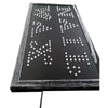Clou Wax Led Néon Panneau Ouvert Scintillante Bougies Lumières pour Salon 110v