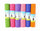 Non Slip Exercise Fitness 68"x24"x0.24"6mm Thickness Pilates Random Color