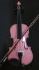 Violin Full Size Student Acoustic  Maple Spruce with Case Bow Rosin  Pink Color