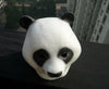 Panda Máscara Látex de Caucho Animal Disfraz Cabeza Completa Halloween Abanico