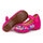 Kid Old Beijing Embroidered Cloth Shoes   rose red
