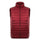 Man Thin Light Waistcoat Vest Down Coat Plus Size   red