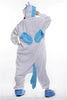 Unisex Adult Pajamas Cosplay Costume Animal one piece sleepwear Suit Blue Nothic