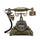 Antique Style dial button Phone French Style Old Fashioned Handset Telephone