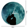 Décorative Simple Horloge Murale Noctulescents