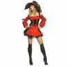 Hot Sexy Womens Pirates Costume Halloween Caribbean Captain Cosplay Fancy Dress