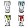 Sirena Taza Fashonable con Estilo Creativo Cristal Agua Dos Capas Copa de