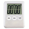 LCD Digital Kitchen Timer Count Down Up Magnetic Adsorption    White