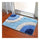 Irregular Color Door Ground Non-slip Mat Carpet    blue irregular  60*90cm