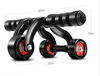 3 Wheels Abdominal Roller Ab Muscle Fitness Workout Training  Gym Exerciser