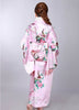 Vintage Retro Luxurious Japanese Garment Kimono Cosplay Costume Yukata Gown pink
