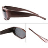 Gafas Sol Conducción Gafas Depotivas Dy009 Brillante Café