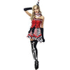 Game Uniform  Woman Refinement Costume Clown Halloween Stage