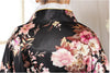Vintage Rétro de Luxe Japonais Vêtement Kimono Yukata Robe Costume Cosplay Bla
