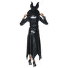 Noir Déguisement Reine Cosplay Fête Sorcière Cosplay