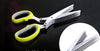 Sharp 5 Blade Herb Scissors Kitchen Snips Gadgets Tools Multi Shredding Shears