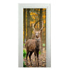 Door Sticker New 3D DIY PVC Waterproof  Door Wall Mural Deer qd059