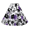 Hepburn Style Vintage Bubble Skirt A-line Pleated Skirt