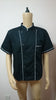 Short Sleeve Kitchen Cooker Working Uniform Chef Waiter Waitress Coat Jacket