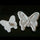 Doubletree Baking DIY fondant cake mold 2pcs butterfly stamp embossed stamp