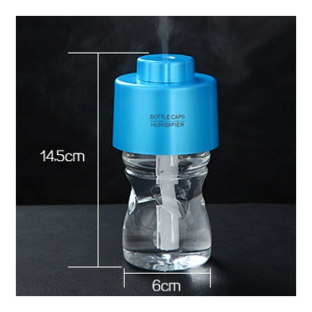 Water Bottle Caps USB Portable Mini Humidifier Air Diffuser   yellow