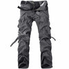 Fashion   Military Army Cargo Camo Combat Multi-pocket Pants Mens Work Trousers