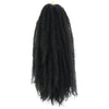 86cm Extra Long Negro Caterpillar Braid Fluffy Afro Hair extension