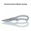 COLOR ORIGINAL STAINLESS STEEL Stainless steel kitchen scissors  VBARS