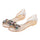 Bowknot Dot Transparent Jelly Shoes Peep-toe Sandals Beach Summer