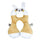 Baby Child Headrest Travel Car Seat Pillow 1 to 4 years   rabbit