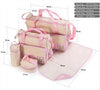 Hot 5pc Baby multifunction Changing Diaper Nappy Mummy Mother Handbag Bags