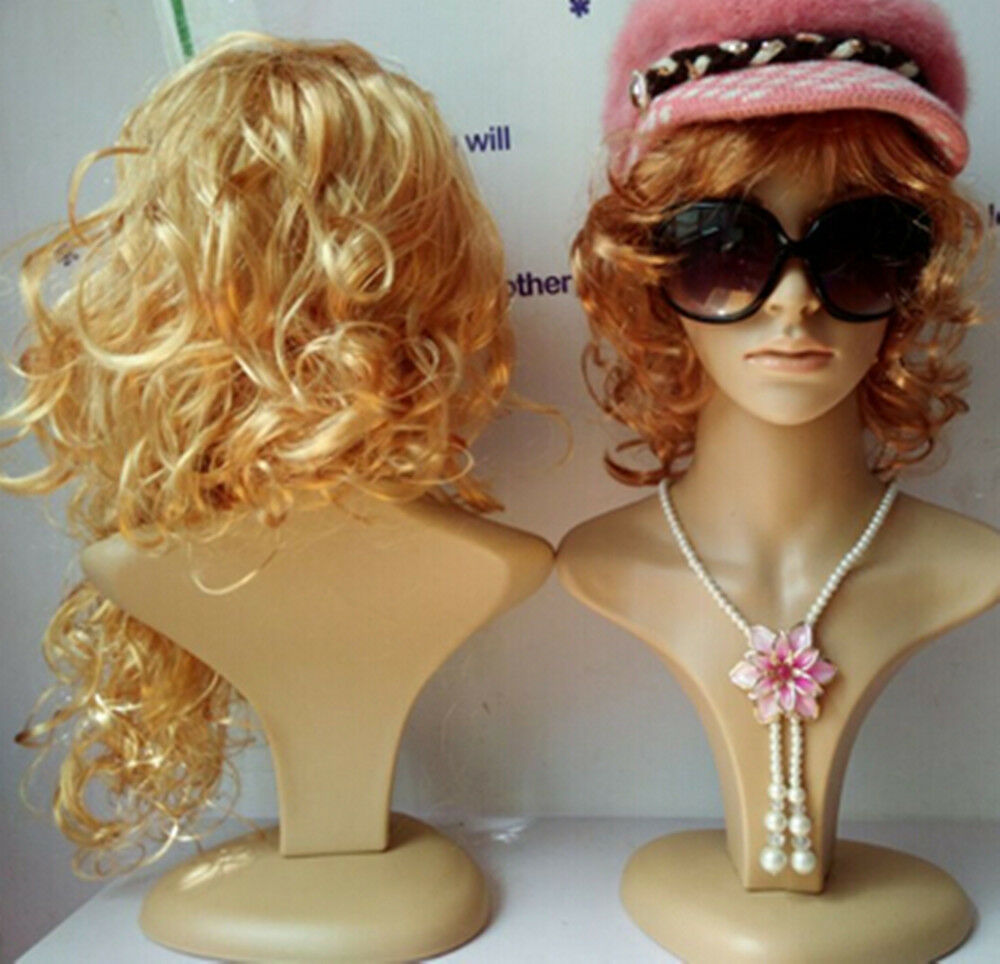 Professional Heavy Female Wig Mannequin  For Wigs Hat Sunglasses Jewelry Display