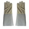 1 pair Long Mig Welding WELDERS Work Cowhide Leather Gloves 36cm