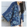 Kimono Style Batwing Sleeve Sunscreen Cardigan Coat   S