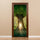 Door Sticker New 3D DIY PVC Waterproof  Door Wall Mural Log Cabin qd054
