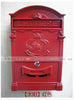 European Villa Mailbox Outdoor Antirust Vintage Mailbox