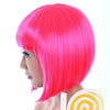 Bobo Pelo Peluca Anime Rosa Cosplay