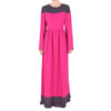 Musulmane Vêtements Mousseline de Soie Robe