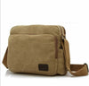 Vintage Hommes Multifonctionnel Canvas Sac à Bandoulière Serviette