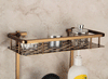 Antique Salle de Bain Accessoires Comestics Bain Produits Double Tablettes