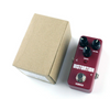 Mini Pédale de Distorsion Portable Pédale D'Effet Guitare Rouge