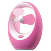 ABS Silencioso Dibujos USB Mango Portátil Ventilador de Refrigeración Rosa